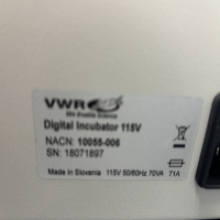 VWR Digital Incubator 115V image 1